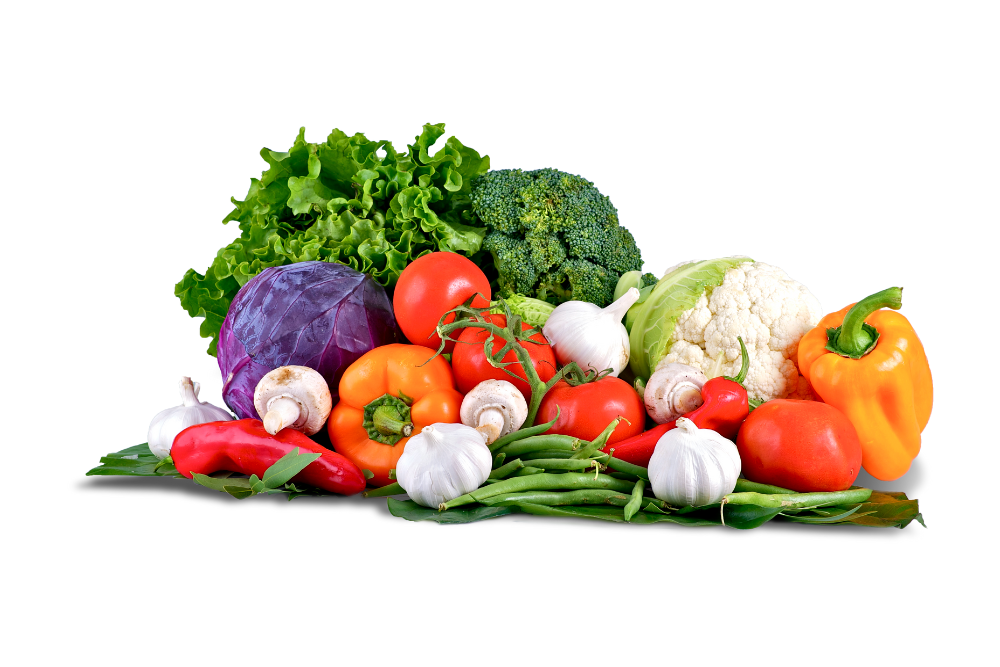 Vegetables as part of a tooth-friendly diet