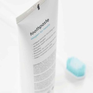 Bluem Toothpaste with Fluoride close-up back